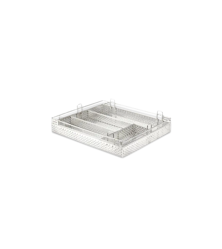Perforated Cutlery Basket SS 370MM
